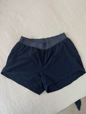 Outdoor Voices Navy Relay Shorts 3”